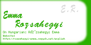 emma rozsahegyi business card